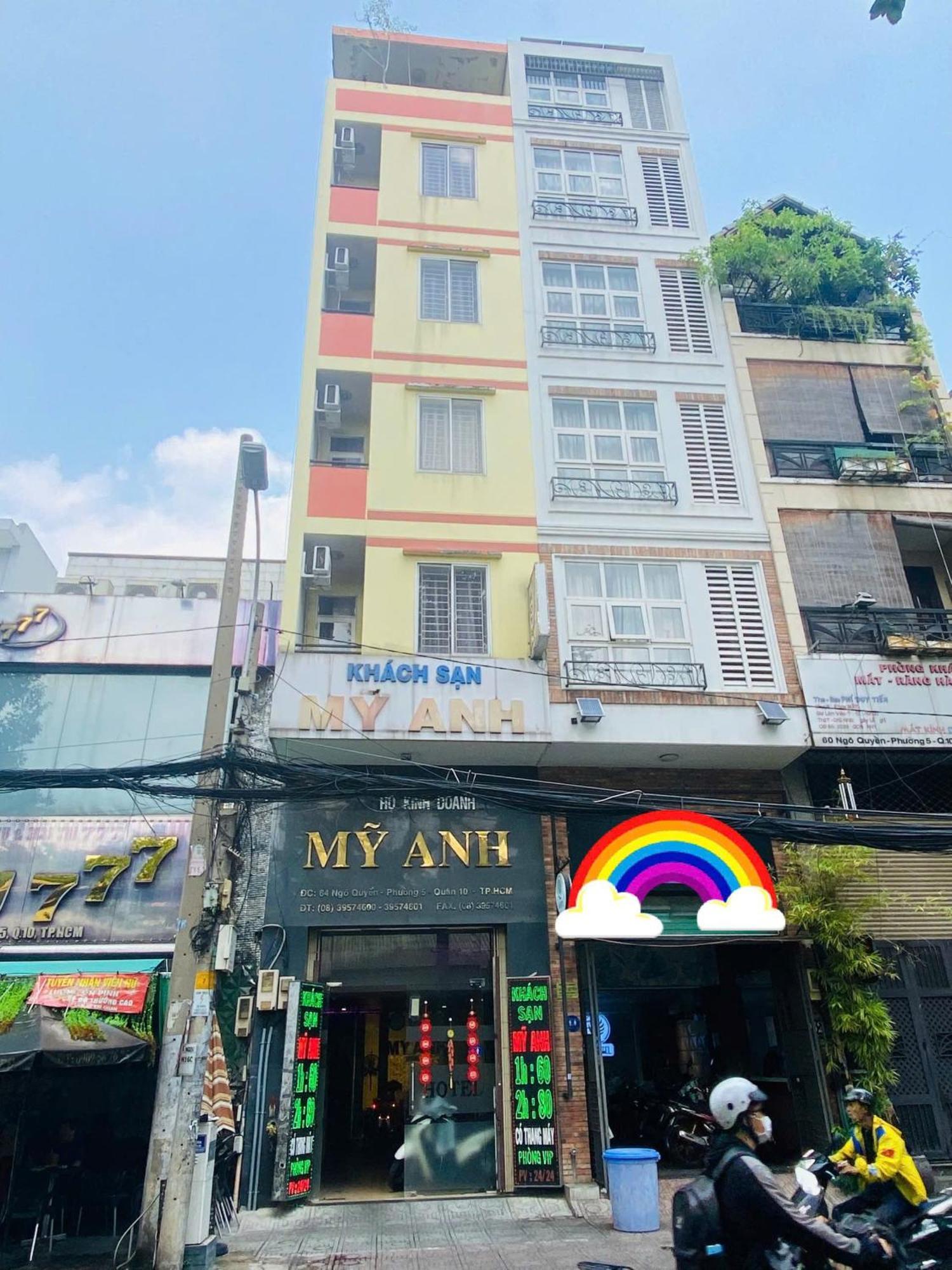 Hotel Khach San My Anh Thành Pho Ho Chí Minh Esterno foto