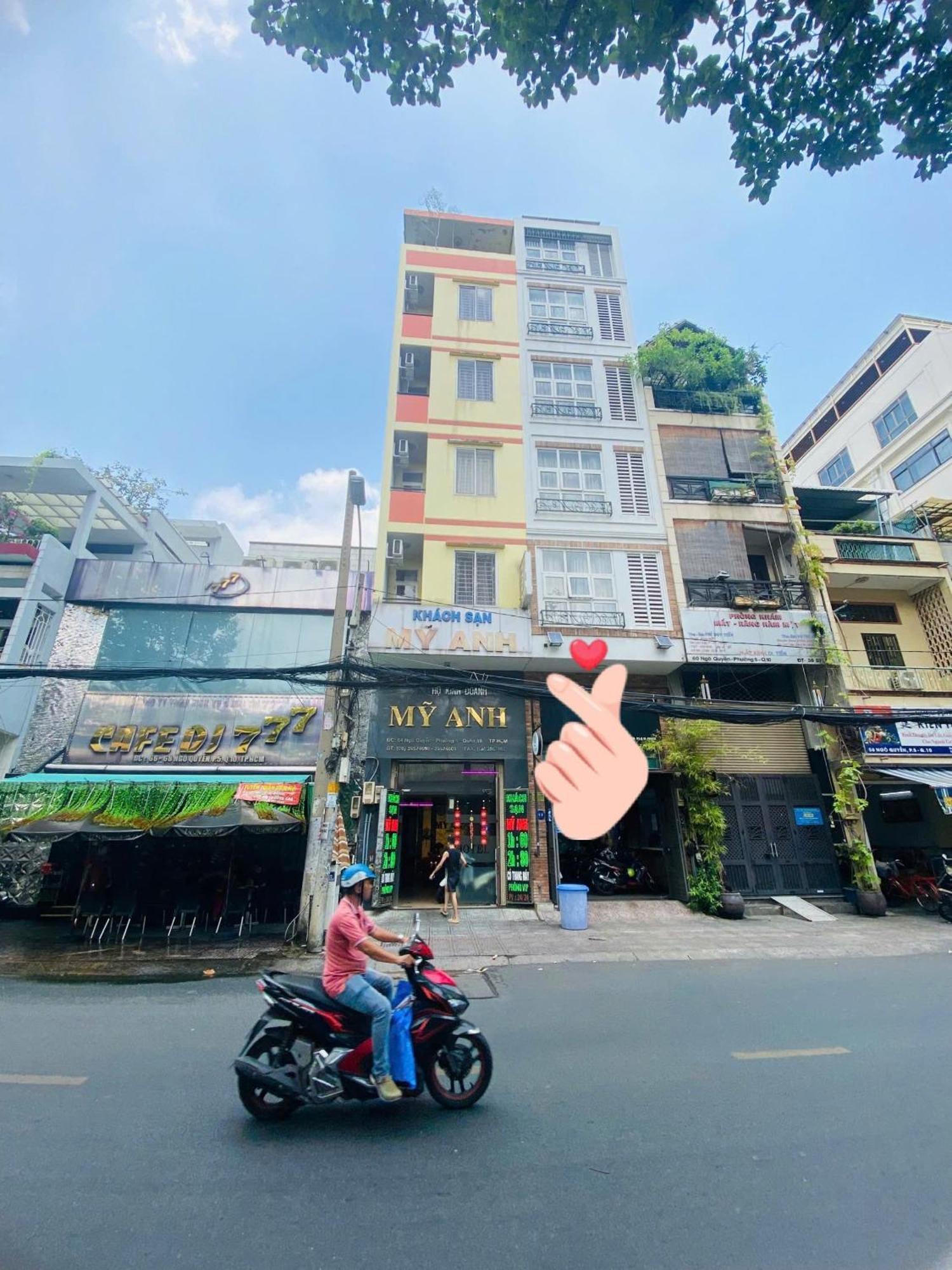 Hotel Khach San My Anh Thành Pho Ho Chí Minh Esterno foto